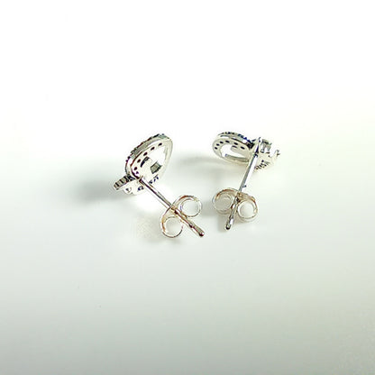 Sterling Silver 925 Unicorn Heart Stud Earrings – Cute & Magical