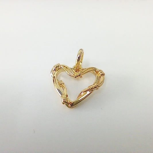 Authentic Pandora ME Wire Heart Medallion Charm