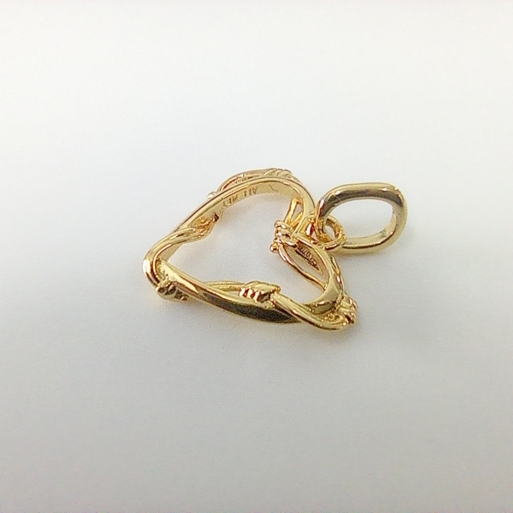 Authentic Pandora ME Wire Heart Medallion Charm