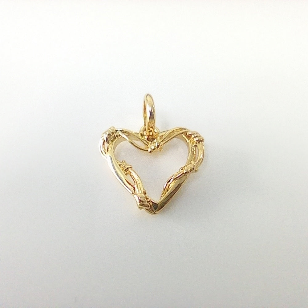 Authentic Pandora ME Wire Heart Medallion Charm
