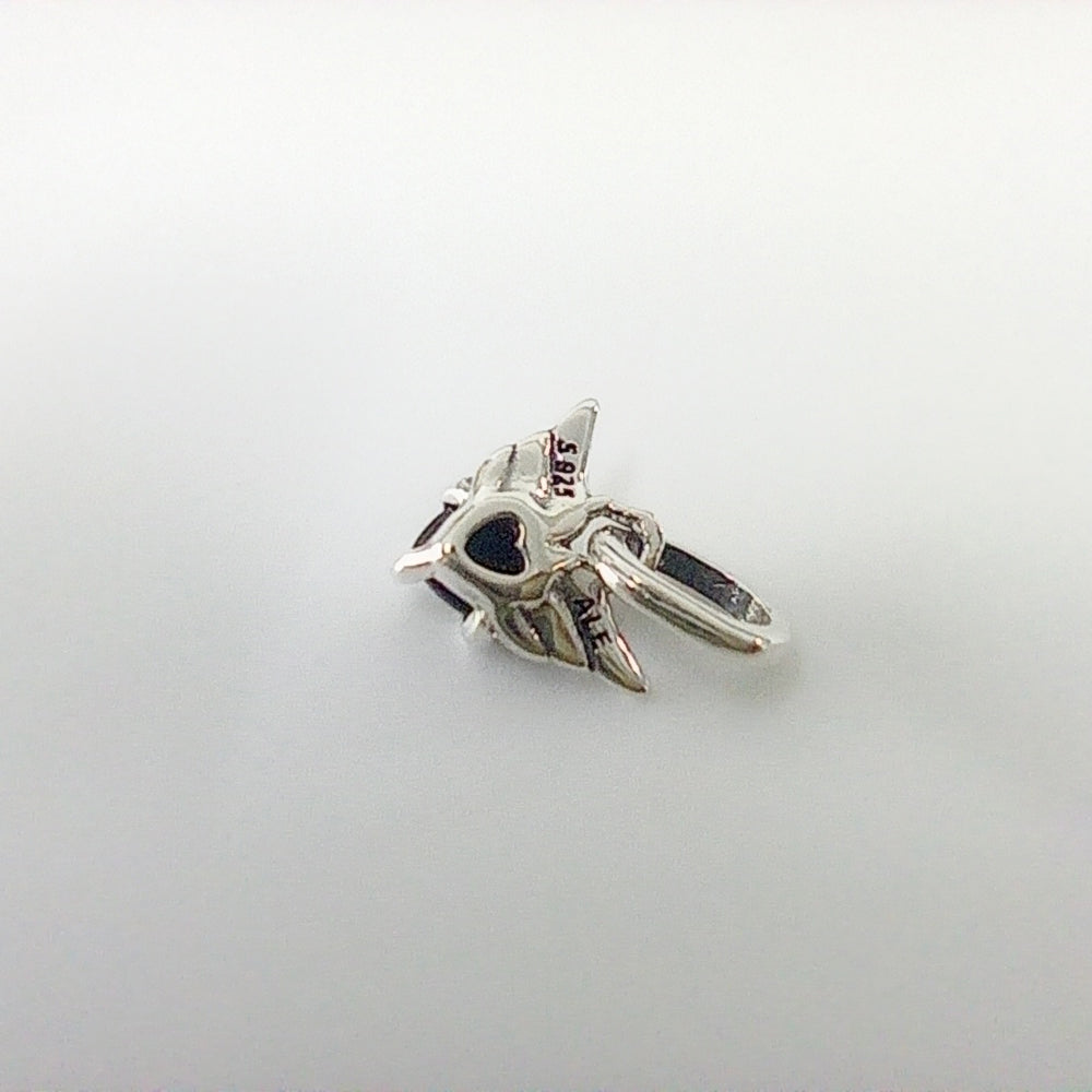 Authentic Pandora ME Winged Heart Mini Dangle Charm – Sterling Silver