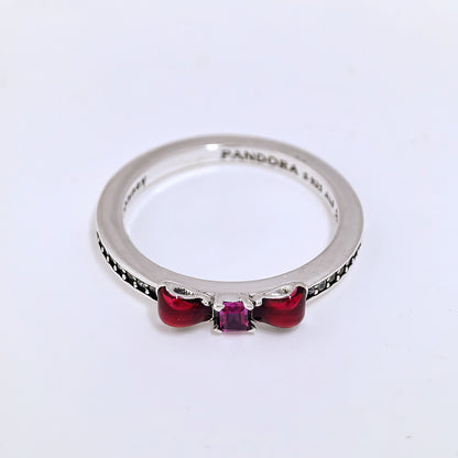 925 Silver Flower, Bow & Crown Ring Women’s Wedding Jewelry