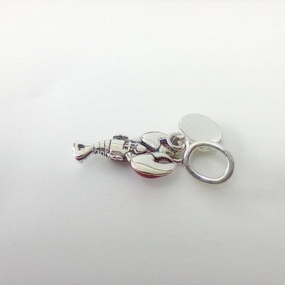 Authentic Pandora Sterling Silver Lobster Dangle Charm