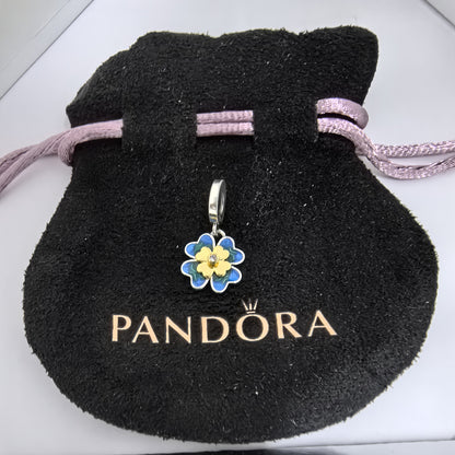 Pandora Spinnable Four Leaf Clover Lab-Grown Diamond Dangle Charm