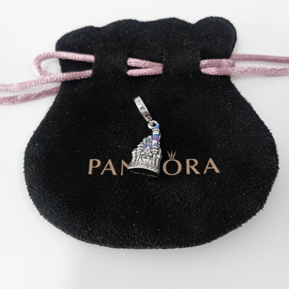 New 925 Sterling Silver Cartoon Character Beaded Charm with Chain for DIY Bracelets