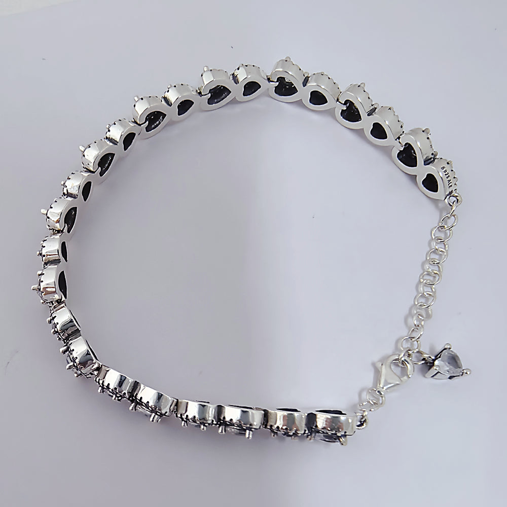 Pandora Halo Hearts Bracelet | Sterling Silver