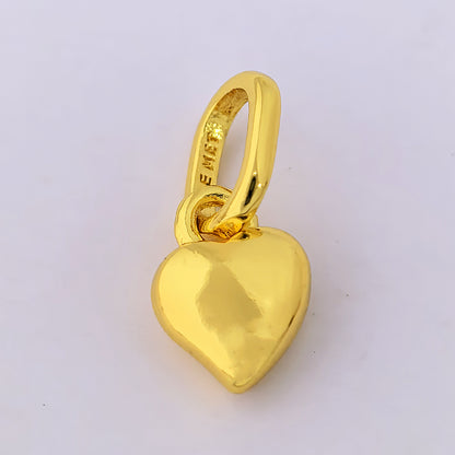 Pandora Heart Mini Dangle Charm | 18k Gold-plated