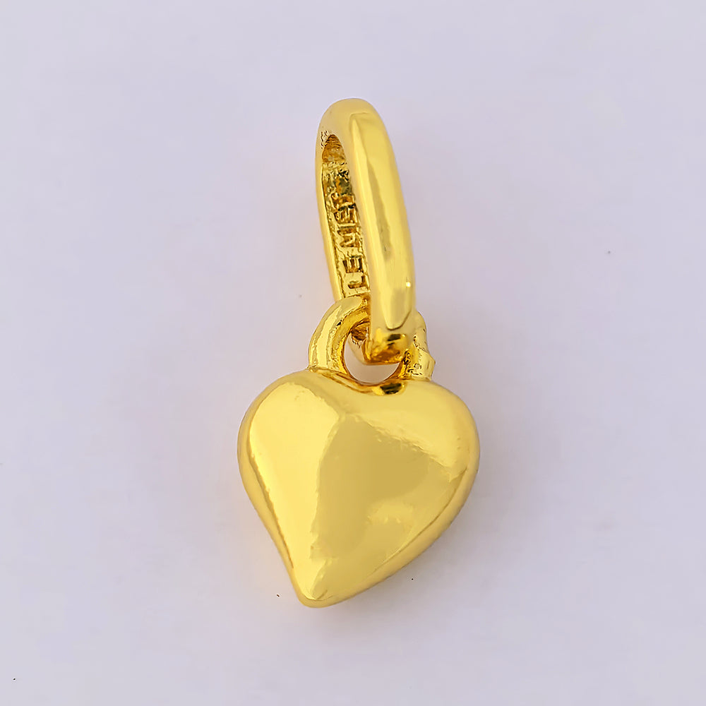 Pandora Heart Mini Dangle Charm | 18k Gold-plated