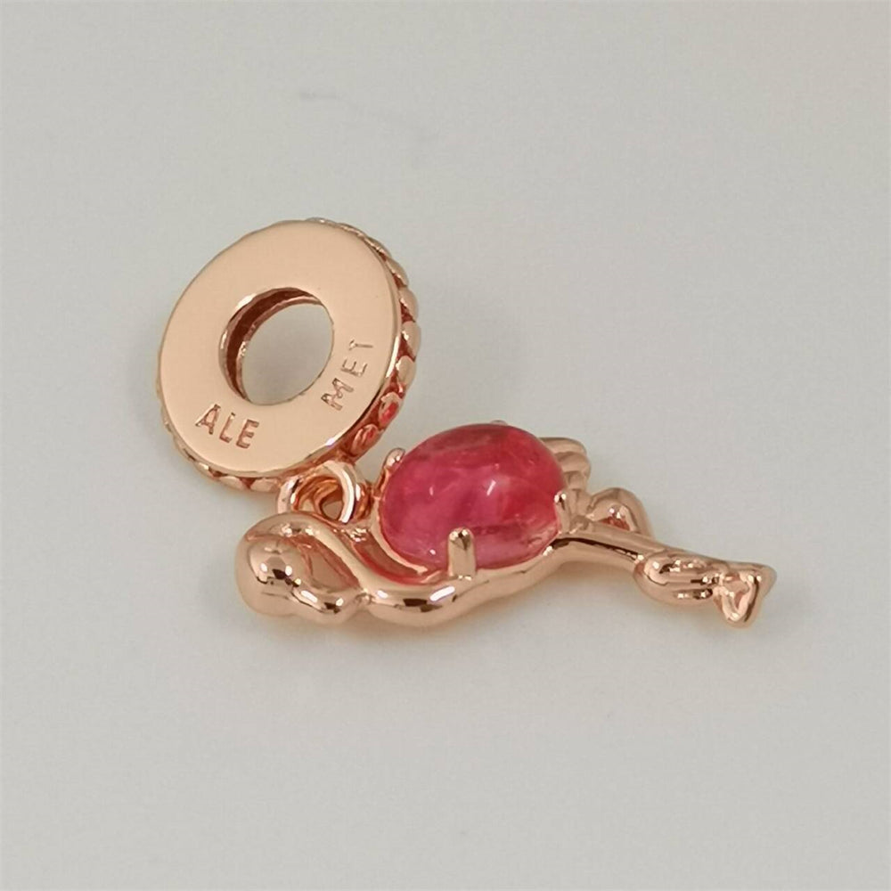 Pandora Rose Gold Flamingo Dangle Charm