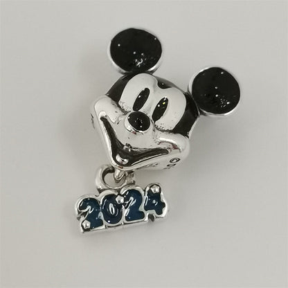Cute Little Animal Rat Bead Charm Pendant for Women’s Bracelet
