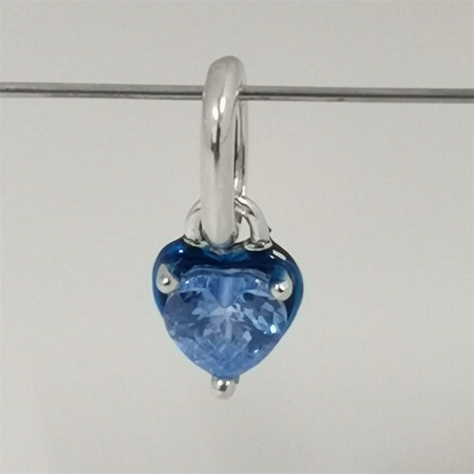 Pandora ME Blue Chakra Heart Mini Dangle Charm