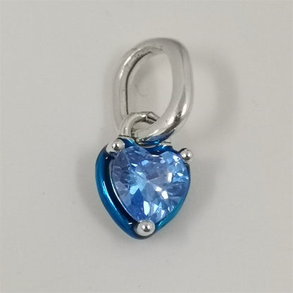 Pandora ME Blue Chakra Heart Mini Dangle Charm