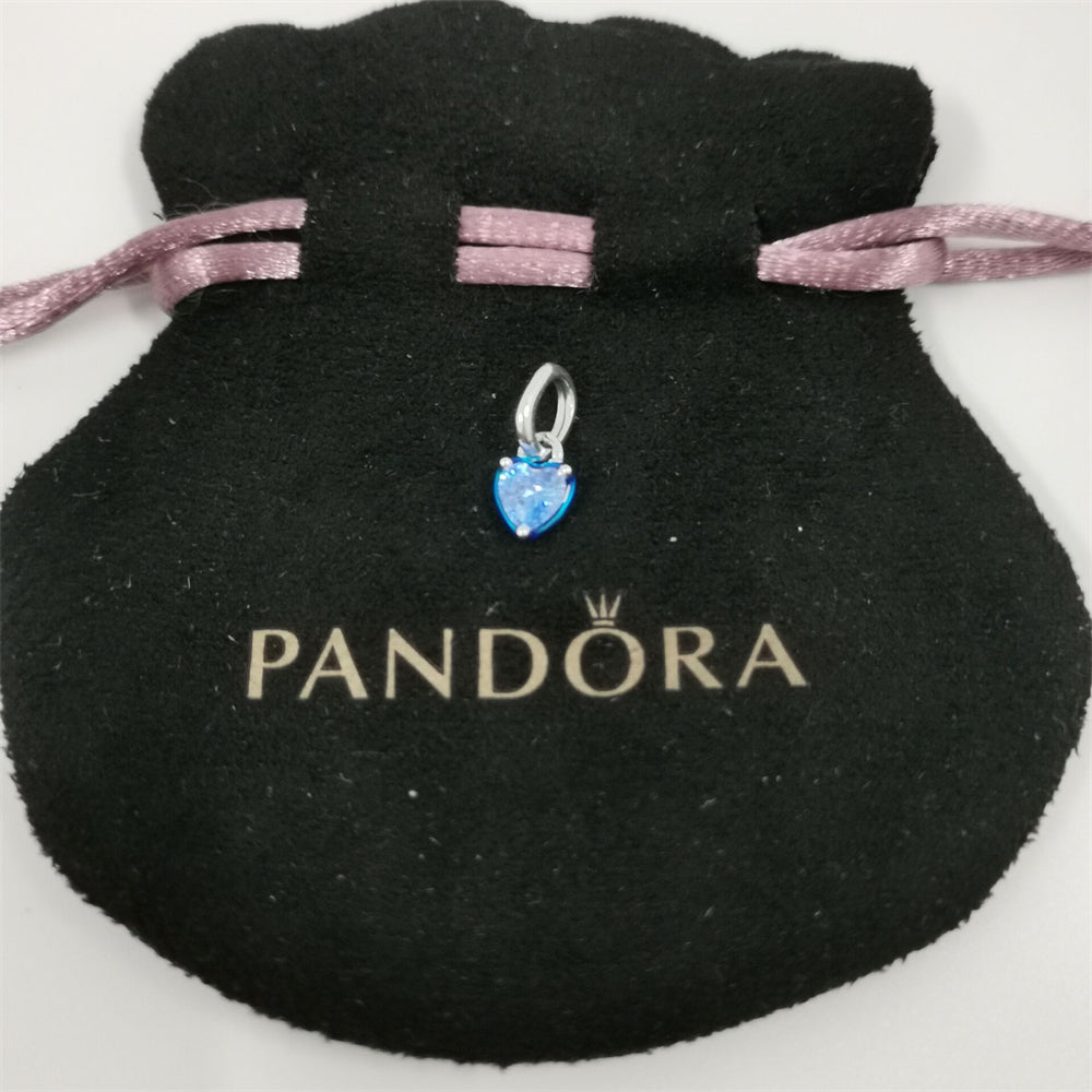 Pandora ME Blue Chakra Heart Mini Dangle Charm