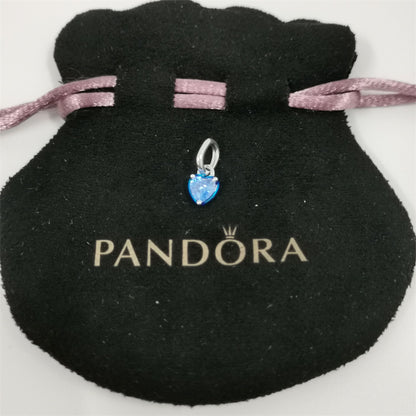 Pandora ME Blue Chakra Heart Mini Dangle Charm