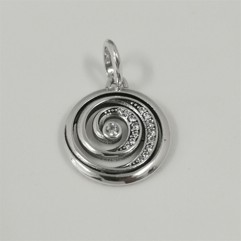 Pandora ME Gratitude Spiral Medallion Charm
