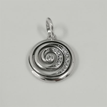 Pandora ME Gratitude Spiral Medallion Charm