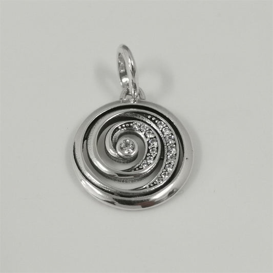 Pandora ME Gratitude Spiral Medallion Charm