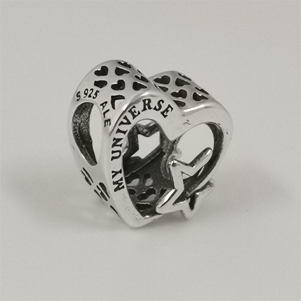 Pandora Openwork Family Heart & Star Charm