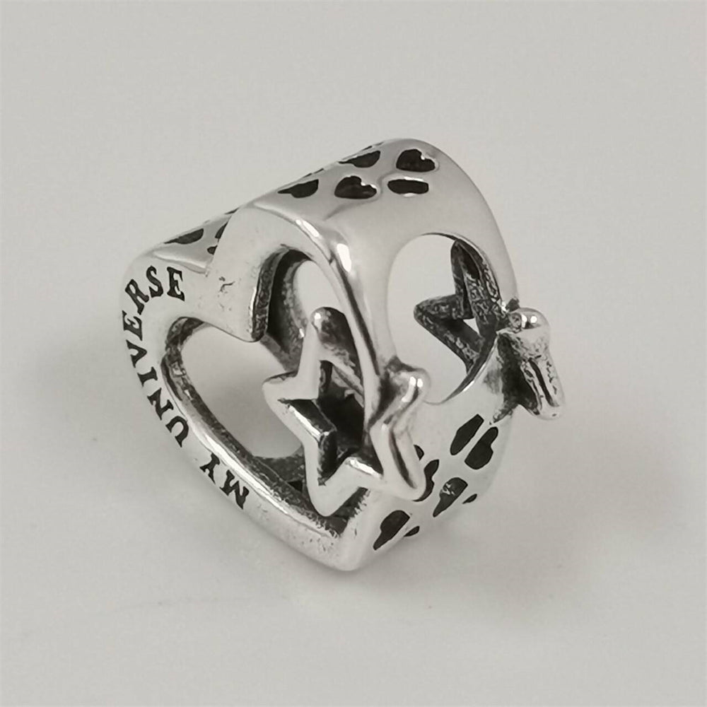 Pandora Openwork Family Heart & Star Charm