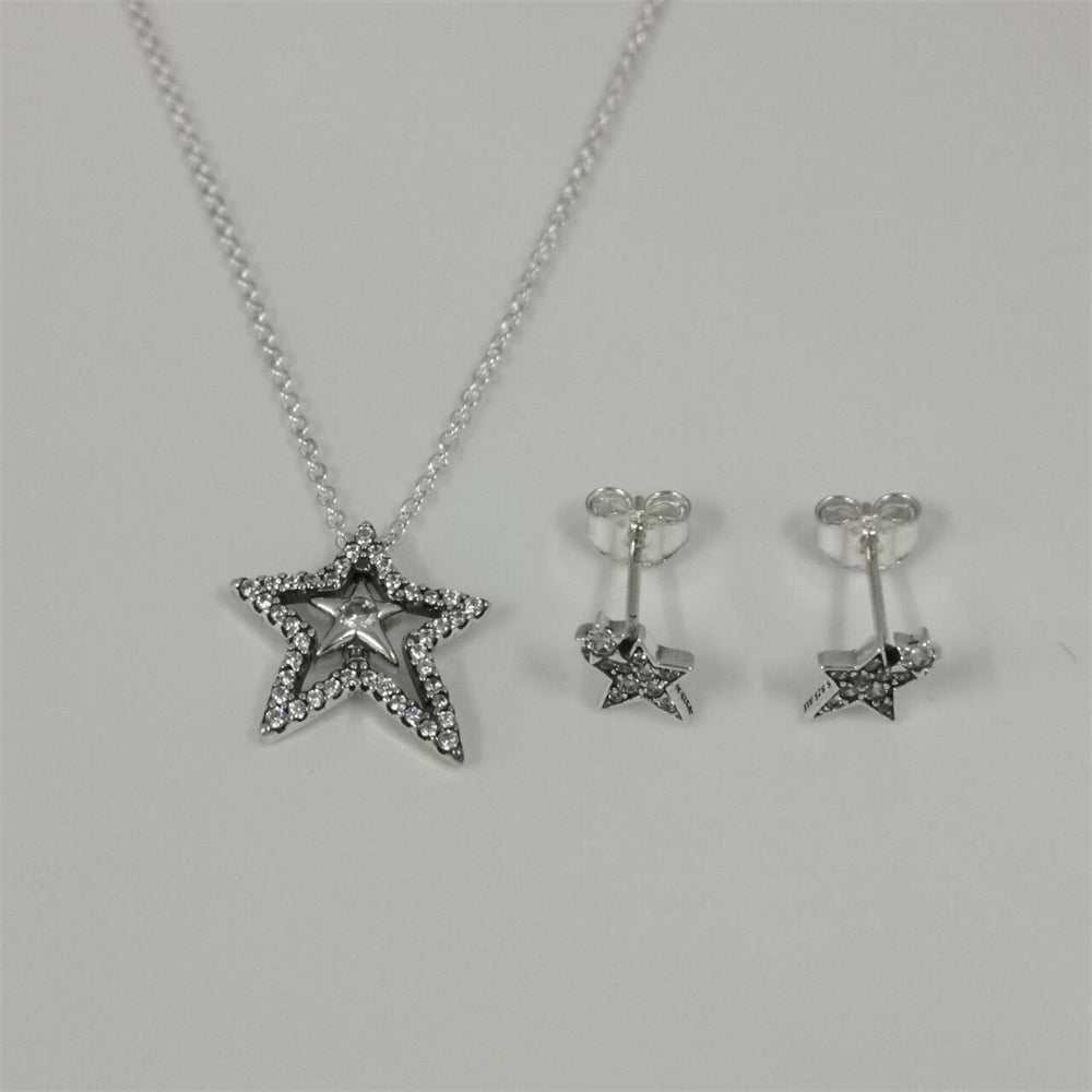 Pandora Sparkling Asymmetric Star Gift Set – 45cm