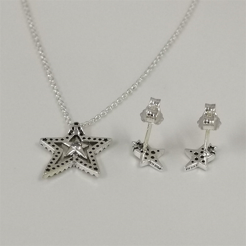 Pandora Sparkling Asymmetric Star Gift Set – 45cm