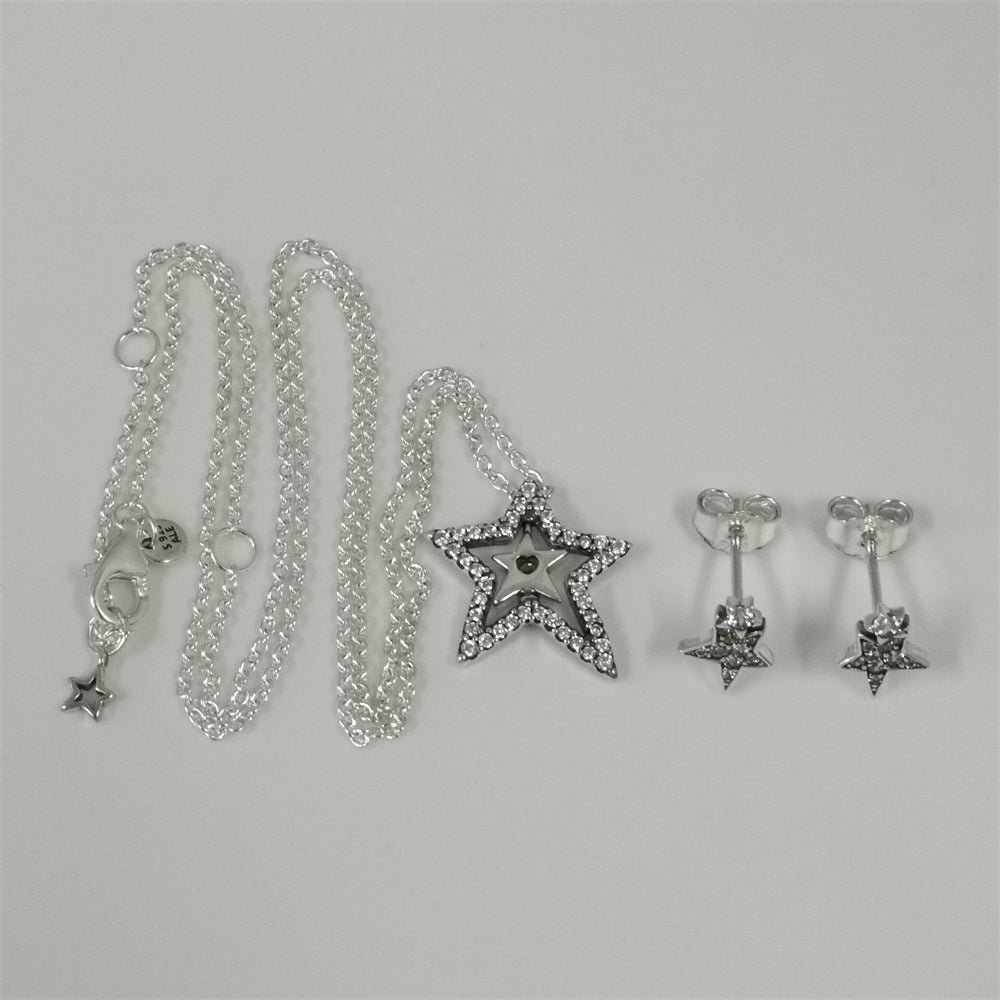 Pandora Sparkling Asymmetric Star Gift Set – 45cm