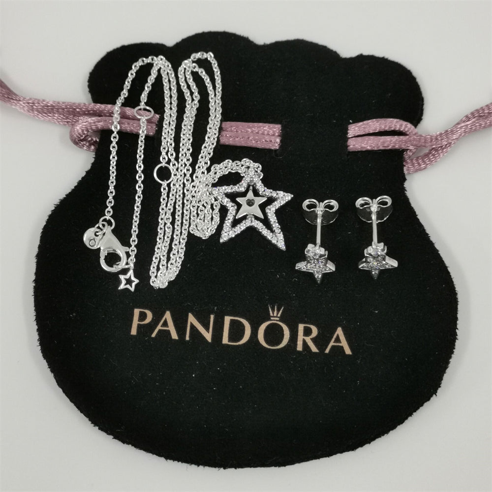 Pandora Sparkling Asymmetric Star Gift Set – 45cm
