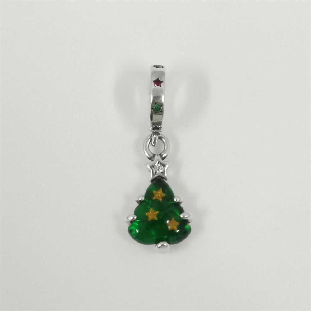 Pandora Sparkling Christmas Tree Dangle Charm