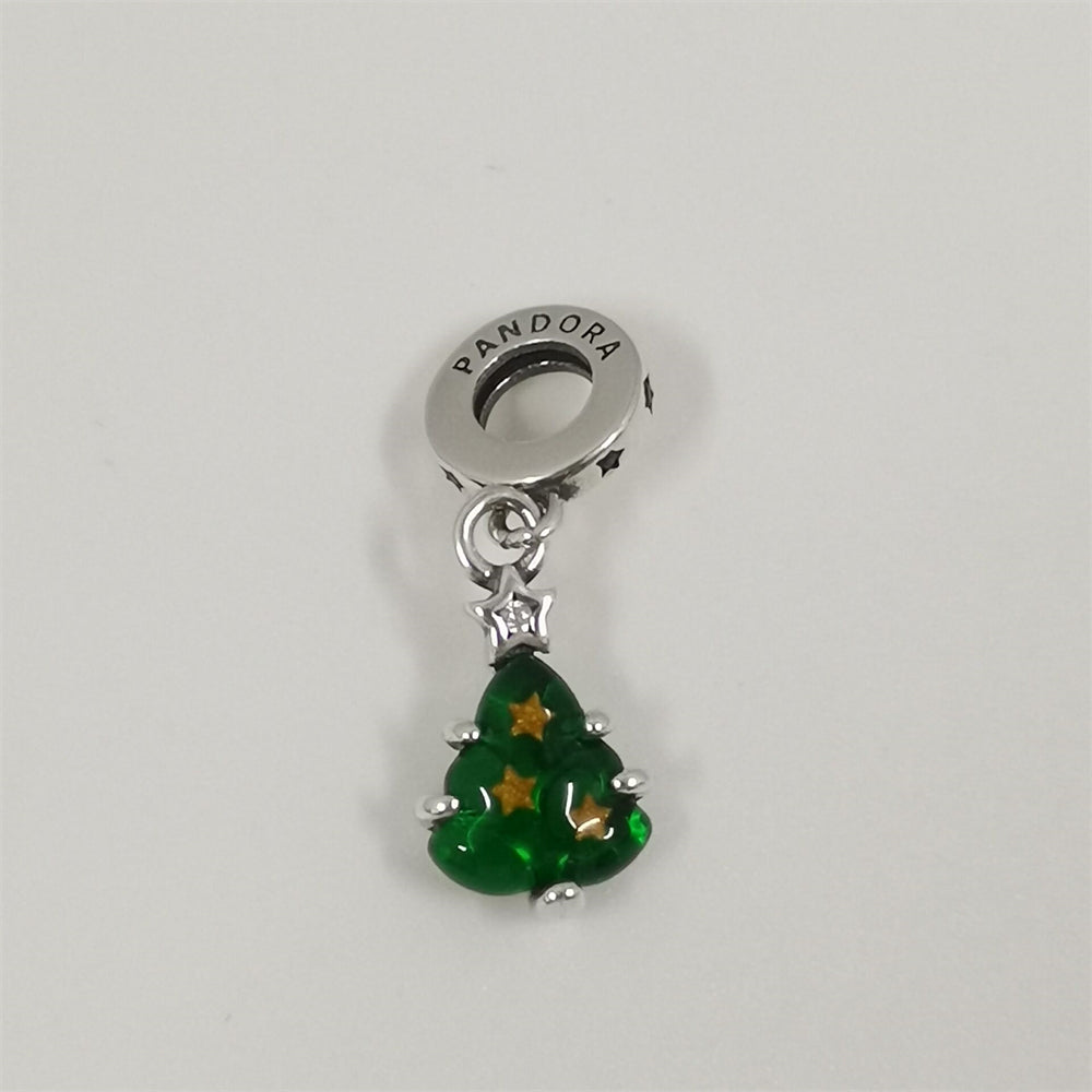 Pandora Sparkling Christmas Tree Dangle Charm
