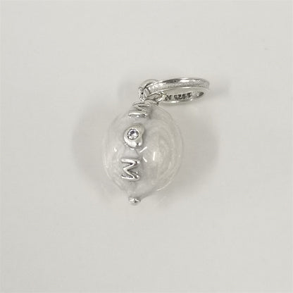 Authentic Pandora Treated Freshwater Cultured Baroque Pearl Mum Dangle Charm