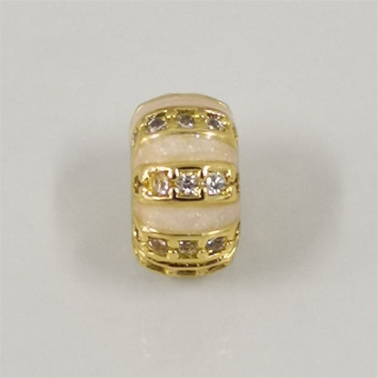 Authentic Pandora Stones & Enamel Clip Charm – Sterling Silver