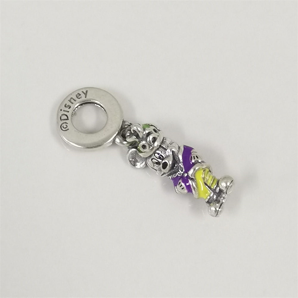 New 925 Sterling Silver Fantasy-Inspired Pendant Bead for DIY Bracelets