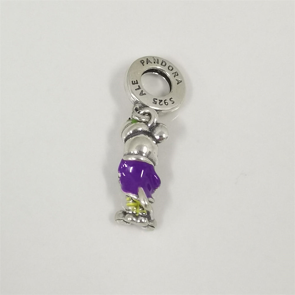 New 925 Sterling Silver Fantasy-Inspired Pendant Bead for DIY Bracelets