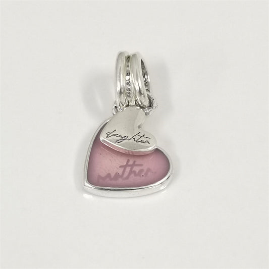 Authentic Pandora Splittable Mother & Daughter Dangle Charm – 925 Sterling Silver