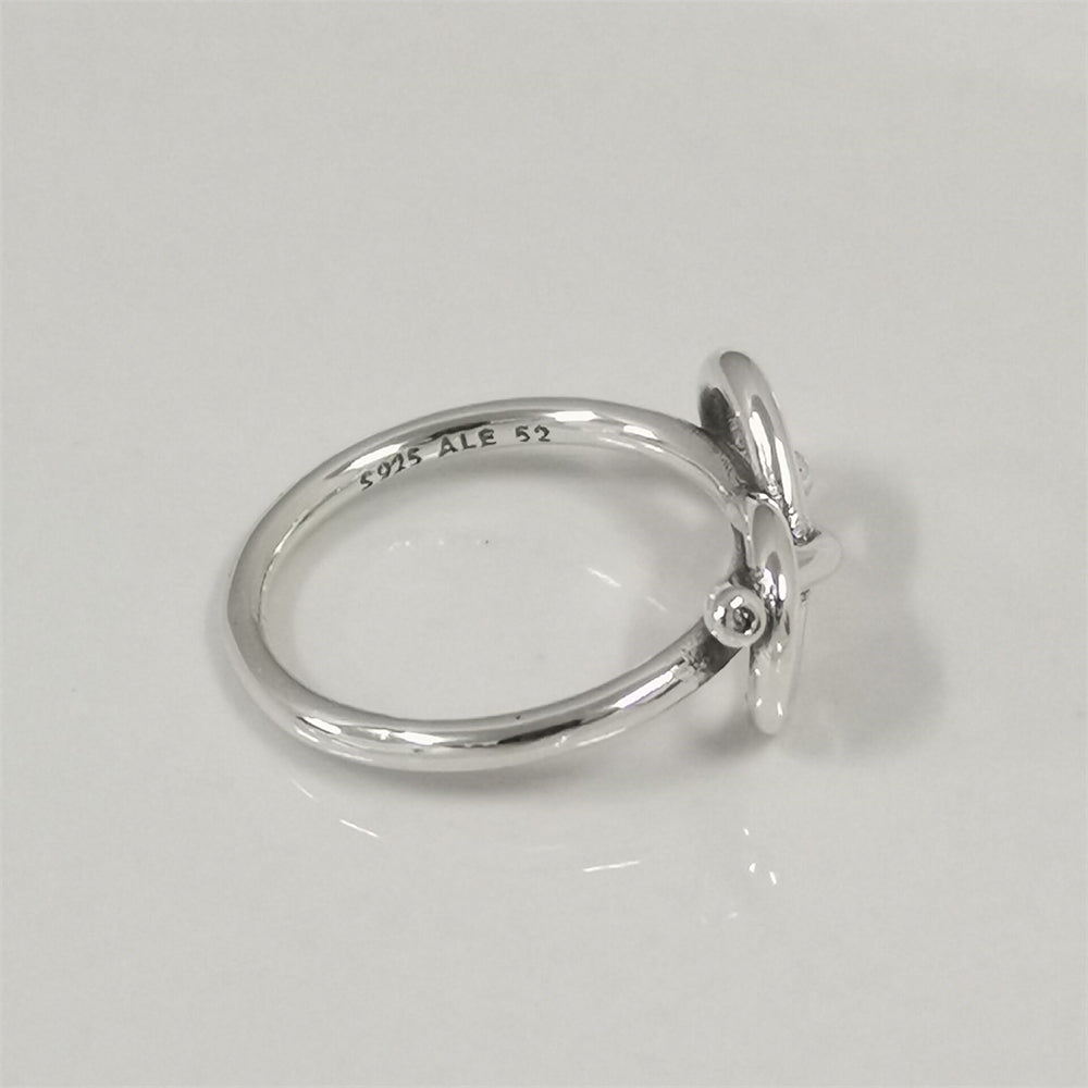 Authentic Pandora Infinity Knot Ring – Sterling Silver Symbol of Eternal Love