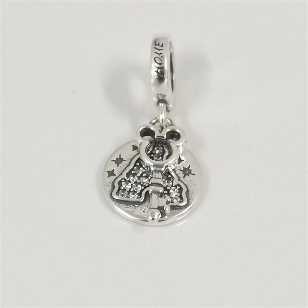 Hot-Selling 925 Sterling Silver Witch Pendant for Bracelets & Keychains – DIY Jewelry Gift