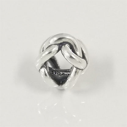 Authentic Pandora Infinity Knot Charm – Symbol of Eternal Love in Sterling Silver