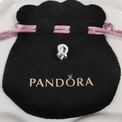 Authentic Pandora Infinity Knot Charm – Symbol of Eternal Love in Sterling Silver