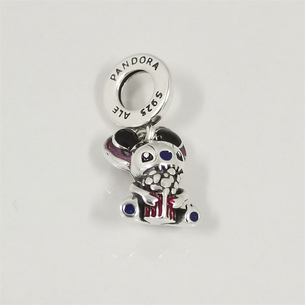 Hot-Selling 925 Sterling Silver Elephant & Mouse Bead Charm for DIY Bracelets