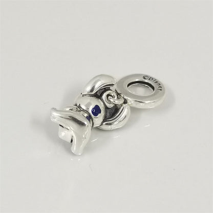 Hot-Selling 925 Sterling Silver Elephant & Mouse Bead Charm for DIY Bracelets