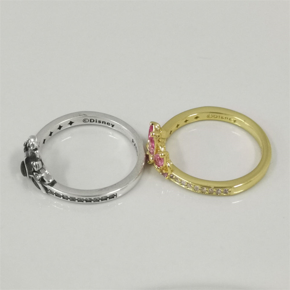 Authentic Pandora Modern Princesses Ring Set – Sterling Silver