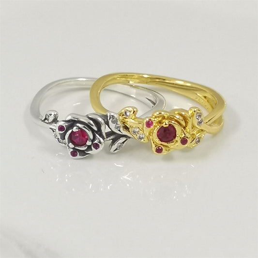 Classic Princess-Inspired Adjustable Ring for Women – DIY Jewelry Gift