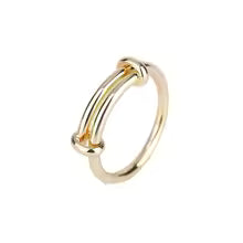 Vintage Adjustable 925 Sterling Silver Ring Antique Large Statement Jewelry Gift for Women