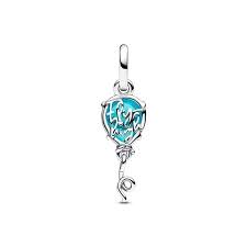 Pandora Blue Murano Glass Balloon Dangle Charm | Travel-Inspired Jewelry | Sterling Silver Charm