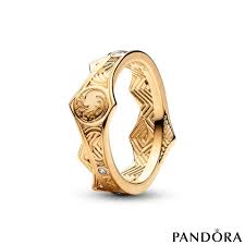 Pandora Game of Thrones House of the Dragon Crown Ring | Targaryen-Inspired Jewelry | Fantasy Gift for Fans