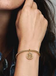 Pandora Game of Thrones Spinning Astrolabe Dangle Charm | GOT-Inspired Jewelry | Collector's Fantasy Charm