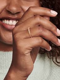 Pandora Rose Gold ME Pyramids Ring | Elegant Geometric Jewelry | Modern Statement Ring