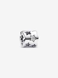 Pandora Cut-out Sparkling Star Charm | Elegant Star Jewelry | Sparkling Charm for Bracelets & Necklaces