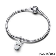 Pandora Opalescent Snowman Dangle Charm | Festive Winter Holiday Jewelry | Christmas Charm
