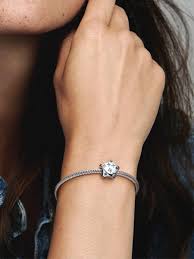Pandora Bold Sparkling Star Charm | Celestial Jewelry | Shimmering Sterling Silver Charm